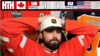 USA WINS GOLD OVER CANADA | Gold Medal Game [Canadian Fan Reaction] | Milano Cortina 2026 Olympics