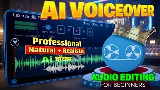 Lexis Audio Editor Full Tutorial 2026 | How to Edit AI Voice | Google AI Audio Editing for Beginners