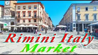 A Travel Guide to Rimini Italy - Day 2 - Market, Beach & Bars