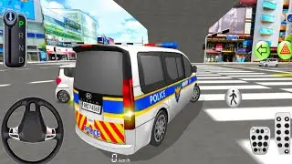 Police 🚓 Van Duty in the Highway 🛣️ - 3D Classic Car Game - Android Gameplay 🚦🚧