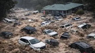 Australia is completely paralyzed! Flash floods rage in Victoria, cars swept away by strong currents
