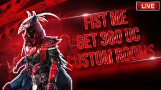 🔴PUBG MOBILE LIVE RP & UC ROOMS | ONLY CHICKEN DINNER WIN 365 UC | ExVenomOp 🔴