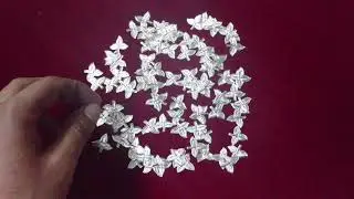 Lord Shiva 108pc Silver Coated Belpatra - Bilva leaves for Mahadeva Puja.🎉