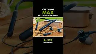 Boult Curve Max Neckband Launched in India 🇮🇳