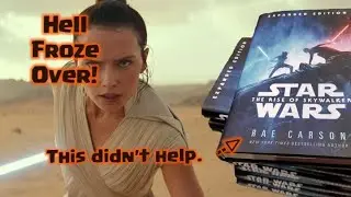 WTF! CBR.com wrote an article I actually agree with, saying the novel for TROS doesn't help.