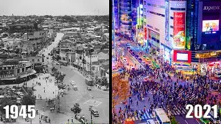 Evolution of Tokyo 1945 - 2021 | Japan