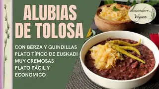 How to easily make Tolosa beans. Basque Country.