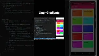 Flutter linear gradient in a project, the best way to use it. 