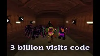 ROBLOX DOORS 3 BILLION VISITS CODE!!!