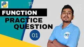 python function practice Questions in hindi #pythonfunction #avitsupaul