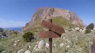 Climbing -  Monte Cofano, Trapani, Sicily