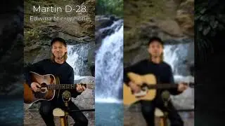 Сравнение Recording King RD-328 и Martin D-28 #acousticguitar
