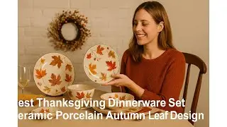 Наборы столовой посуды UPware Pumpkin Melamine | Лучший набор столовой посуды из керамики и фарфо...