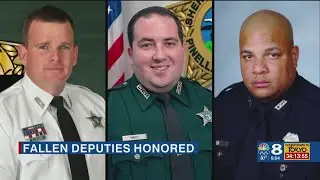 Tampa Bay roadways dedicated to honor 3 fallen law enforcement officers