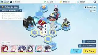 Blue Archive - Normal Mission - 29-2 - Silver Line Freight Rally Point