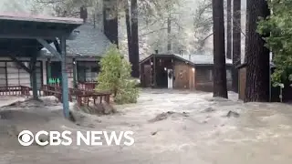 Mudslides threaten California after massive rains