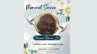 Memorial Service for Brother Thomas Biscoe Jr.