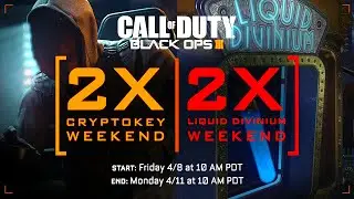 Black Ops 3: Double Cryptokey & Divinium Weekend!