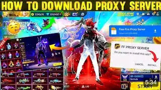 How to get/download free fire proxy server in free #freefire #proxyserverff #likeandsubscribe 