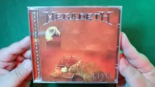 MEGADETH RISK / REMIXED & REMASTERED 2004 / UNBOXING CD