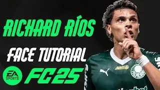 EA FC 25 - RICHARD RÍOS UPDATE FACE TUTORIAL + STATS [PALMEIRAS].
