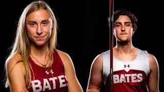 Bates College's Zach Smith and Ayden Eickhoff win NESCAC track and field titles!