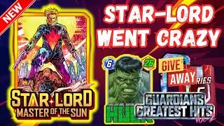Star-Lord Master of the Sun Is INSANE 😱 | 3 SEASON PASS GIVEAWAY [Marvel Snap] #marvelsnap