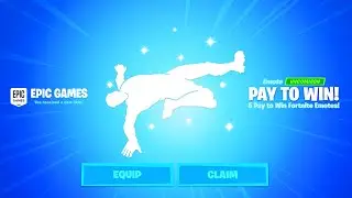 FORTNITE + PAY TO WIN EMOTES = 🤑