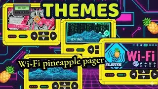 🍍📟 ТЕМЫ🍍📟 Пейджер с Wi-Fi в виде ананаса