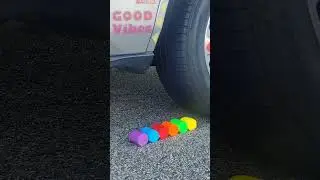 Satisfying car tire crushing video #shorts #crunchy #youtybeshorts