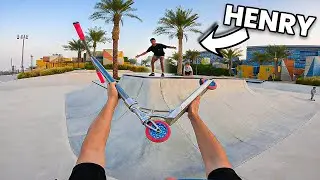 ICH TESTE HENRY'S SCOOTER!