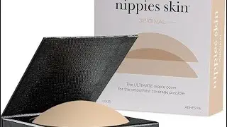 Nippies Nipple Covers for Women - Sticky Adhesive Silicone Pasties - Reusable Pasty Nipple Cover