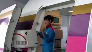TRANSAERO CREW training!closing door boeing 777