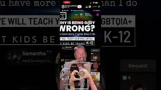 10&bull;15&bull;24: Brandon Parsons TikTok live debate - Why is being gay wrong?
