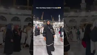 Alhamdulillah! Done my first umrah😭✨