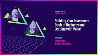 Building Your Investment Book of Business and Leading with Value | Broker's Playbook at Unite 2024