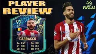 Is Carrasco the BEST TOTS Card? Carrasco Review Fifa 22