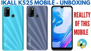 Ikall k525 mobile unboxing || FHD Pubg test mobile By AVKTech
