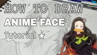 How to Draw anime face!? 💥 Full tutorial! ✨ || Tanji Draws | #art #anime #tutorial #tanjidraws 