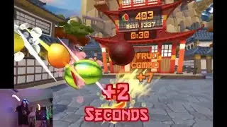 The Drunken VR Fruit Ninja Stram 🍾🥷🥥