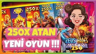EFSANE YENİ OYUN !!!⚡ ZEUS VS HADES 🔥 GODS OF WAR 250 🔥⚡ 250X ATAN YENİ OYUN !!!