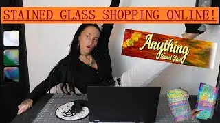 STAINED GLASS SHOPPING ONLINE! ( Testing out 