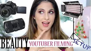 Want to be a Beauty Youtuber? Youtube filming Setup for Beginners!  filming Setup for Beauty Videos!