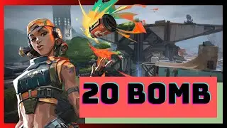VALORANT - New Map Fracture & Insane 20 Bomb!!!!