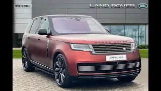 Approved Used Range Rover 4.4 P530 V8 SV in Sunrise Copper Satin - SY72VJV - Stafford Land Rover