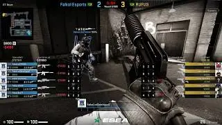 ESports - CS:GO, Falkol vs RUFUS, ESEA Open Season 32 Brazil (26th of November 2019), Train - Map 2