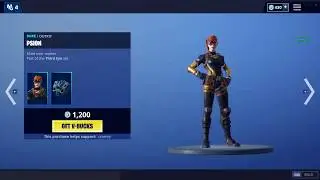 New Psion and Axiom Skin in the Item Store Fortnite Battle Royale
