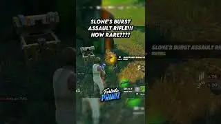 Slone&rsquo;s burst assault rifle!!! How rare???