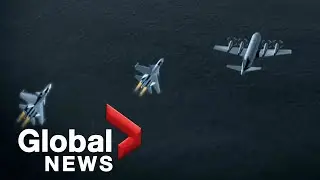 Canada alarmed as Chinese fighter pilots 