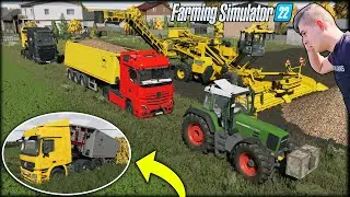 TEN KIEROWCA MIAŁ SZCZĘSCIE😂 WYCIĄGAMY ZAKOPANE CIĘŻARÓWKI😱 POMAGAM PRZY KAMPANI😍⭐GSP⭐FS 22 ➡133